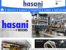 Tablet Screenshot of hasani.com.my